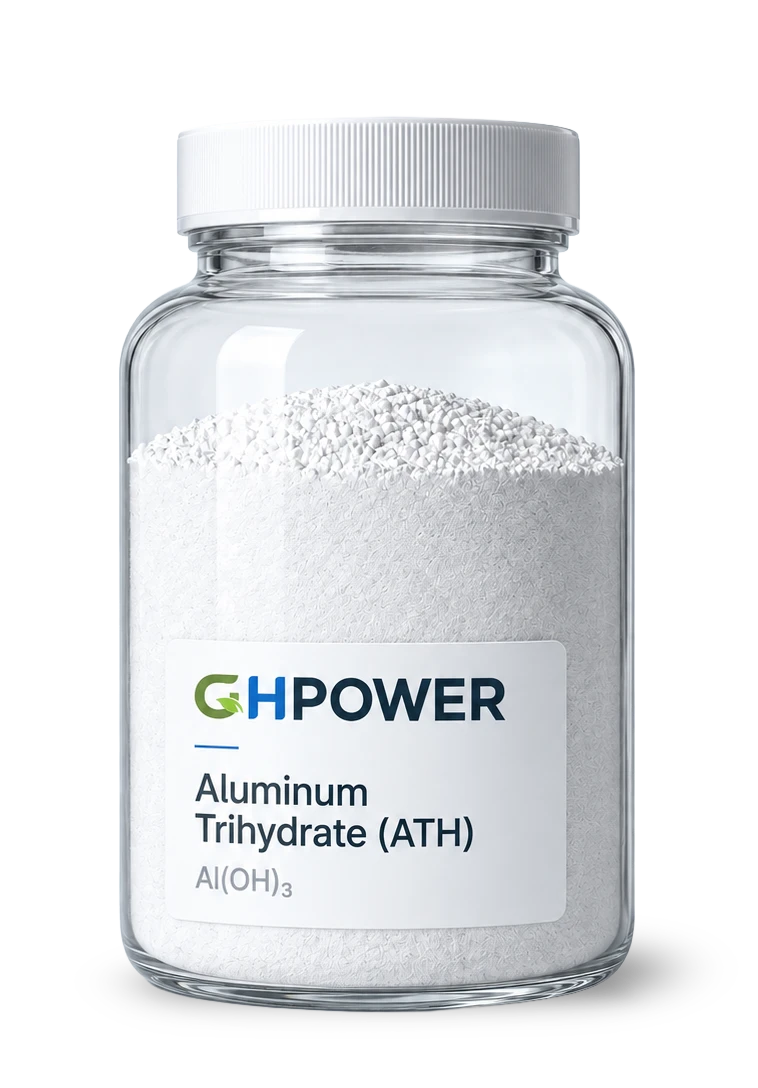 Bottle of GH Power aluminum trihydrate